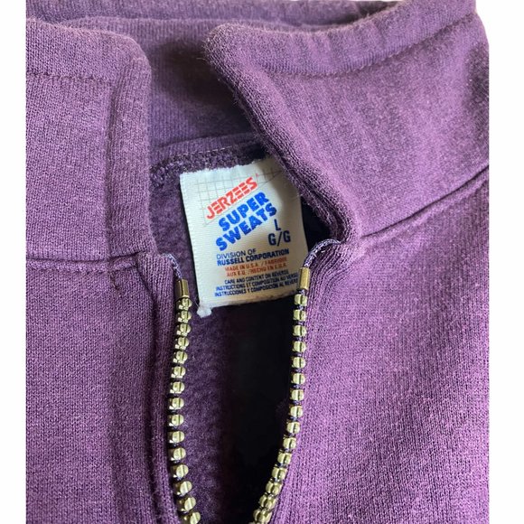 Atlantic City Vintage Jerzees Quarter Zip - Picture 3 of 4